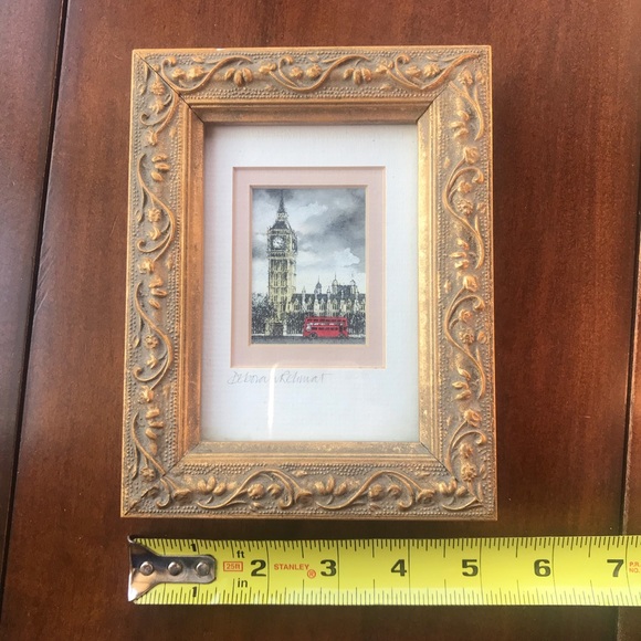 Original Art — Deborah Rehmat Miniature Watercolor - Picture 5 of 6